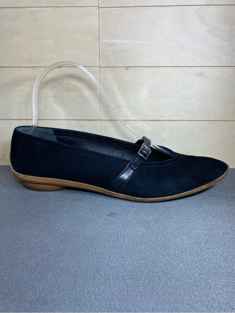 Salvatore Ferragamo Audrey Mary Jane Women's Size 8 Shoes 2A Black Leather